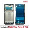 Front Housing Middle Frame LCD Frame Screen Bezel Cover Holder Replacement Parts For Redmi Note 7 8 Pro 9S 9 Pro