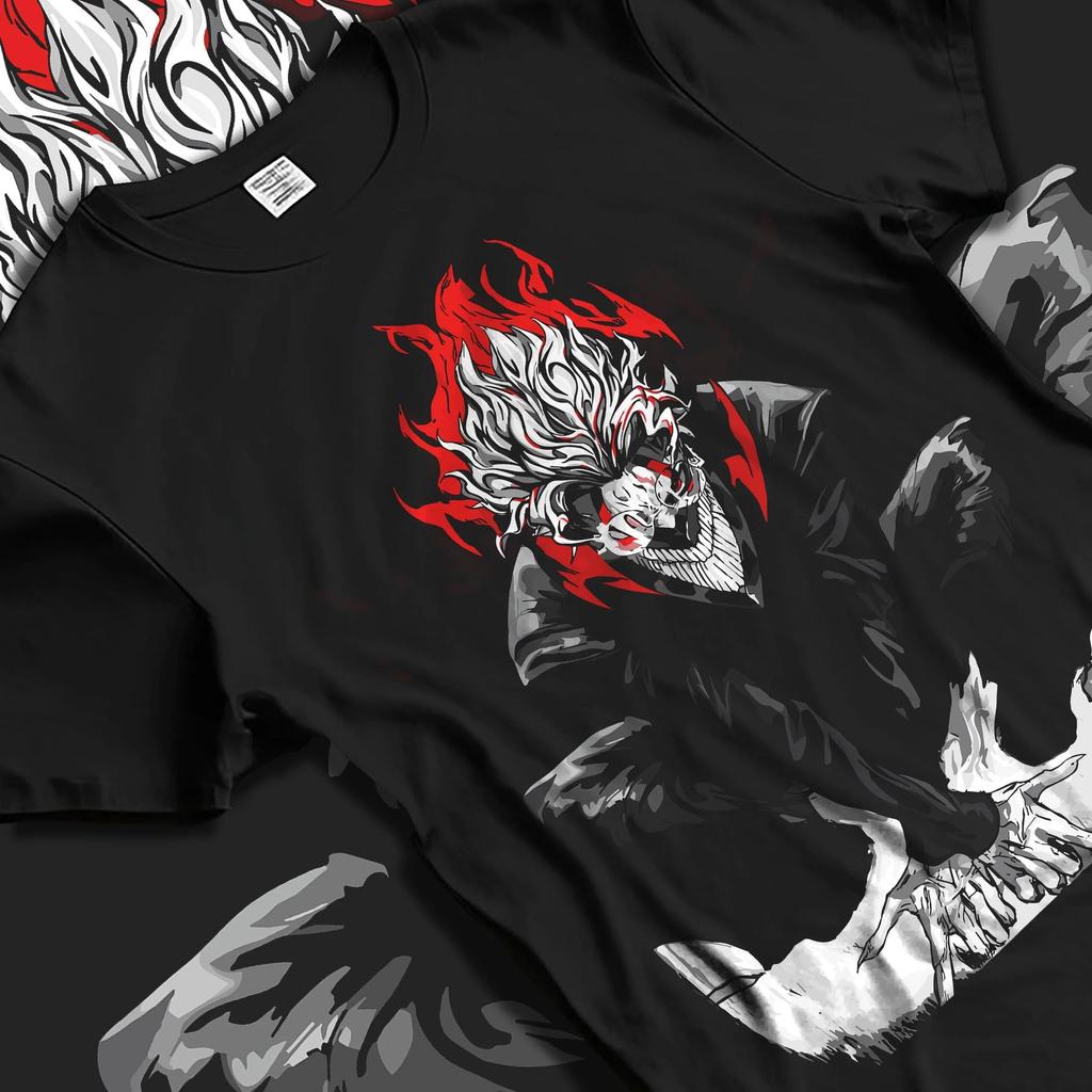 Turbo Oma T-Shirt Dandadan Monster Geist Kämpfer T-Shirt Herren Baumwolle Übergröße Anime Manga Kurzarm Hohe Qualität Damen Herren Kleidung