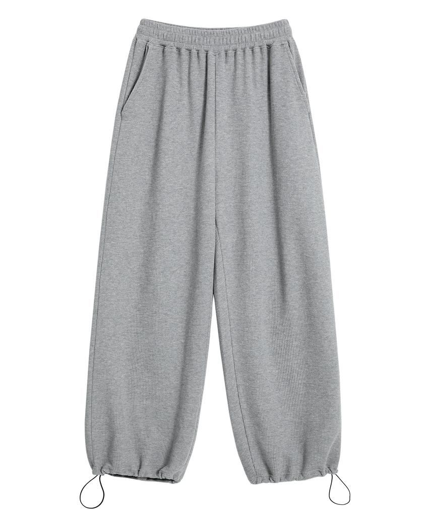 BRENSON ( Waffle ) String Wide Waffle Pants ( 4 Colors )