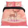 Eagle Head Truck S-Scania Patterns Comforter Bedding Set,Duvet Cover Bed Set Quilt Cover Pillowcase,King Queen Size Bedding Set