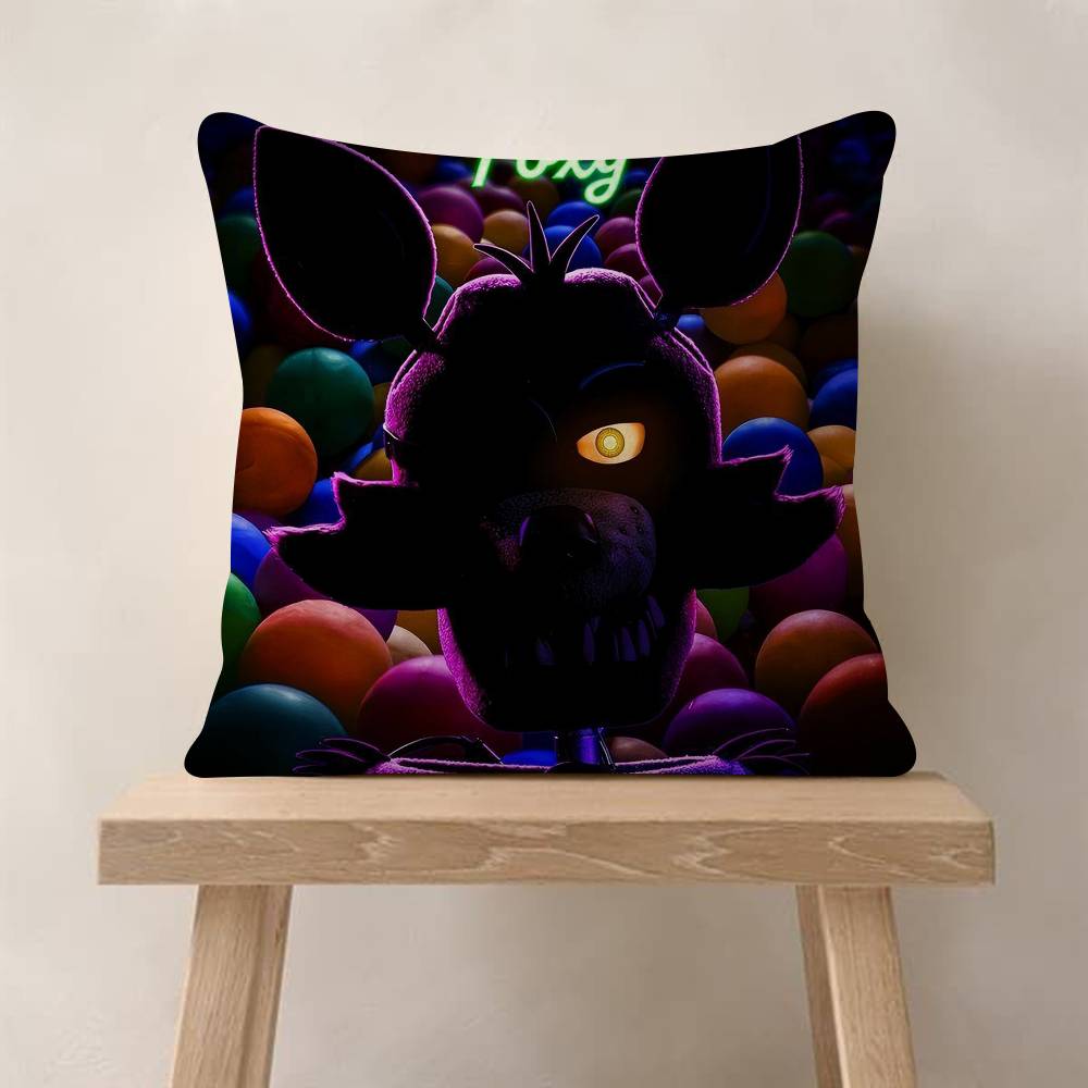 Fnaf Five Nights At Freddys M Pillowcase Toon Gift Cushion Cover Bedroom Home Sofa Chair Seat Decor Pillow Case