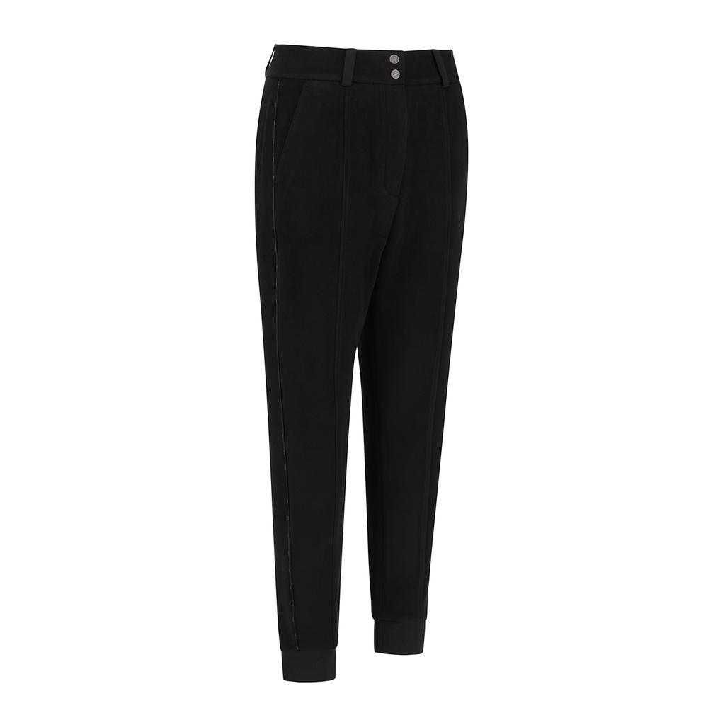 ANEW GOLF Women Wi Brushed Fleece Jogger Pants_Bk