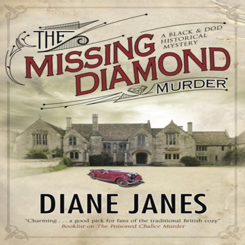 The Missing Diamond Murder by Diane Janes Hardback Book 9780727892911