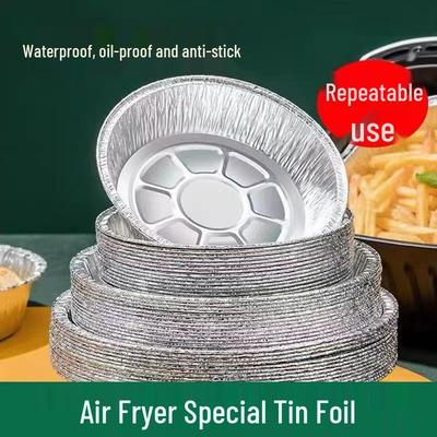 Household Disposable Aluminum Foil Air Fryer and Oven Baking Plates