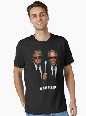 What List Funny Trump Epstein T-Shirt