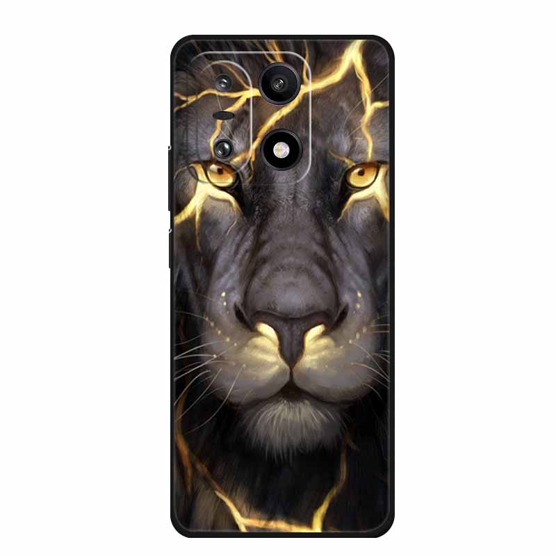 For OnePlus 15 5G Case Black TPU Cool Wolf Animals Silicone Phone Cover For OnePlus 15 2025 Protection Shells CPH2745 Coque Para