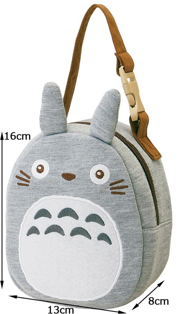 Skater Sweatshirt Material Mag My Neighbor Studio 13 x 8 x 16 BMGPD1 Die-Cut Pouch, Totoro, Ghibli, cm,