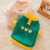 Pet Fleece Sweater Bear Pattern Outfit Small Dog Plush Clothing Thermal Lightweight Winter Wear Puppy Apparel Soft Warm Coat