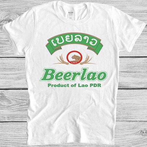 

Beerlao T Shirt 322 Beer Laos Asia Retro Vintage Cool Gift Tee XL