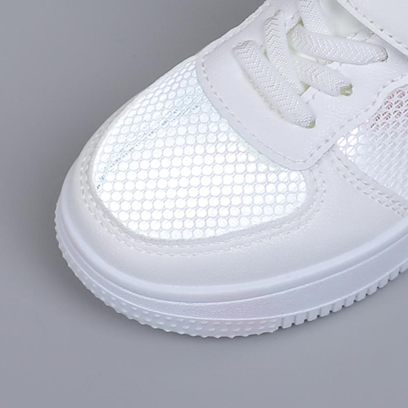 Tenisowe trampki dziecięce letnie nowe chłopięce dziewczęce buty sportowe codzienne buty deskorolkowe siatkowe oddychające miękkie podeszwy dziecięce małe białe buty