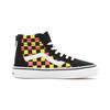 Vans Sk8 Non-Slip Durable High-Top Skate Shoes Kids Sneakers Black Green Yellow VN0A4BUX30M