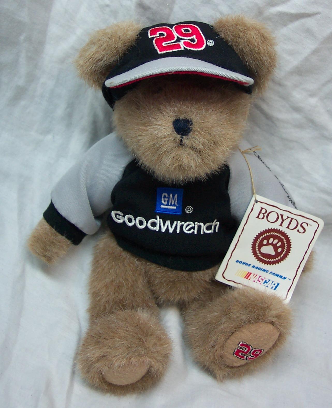 KEVIN HARVICK 29 Nascar Series TEDDY BEAR 10 Plush STUFFED ANIMAL TOY 2004 NEW S