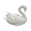 Swan Figurine, 3D Printed White Swan Statue, Modern Minimalist Tabletop Ornament for Living Room, Office, Desk, Shelf Decor