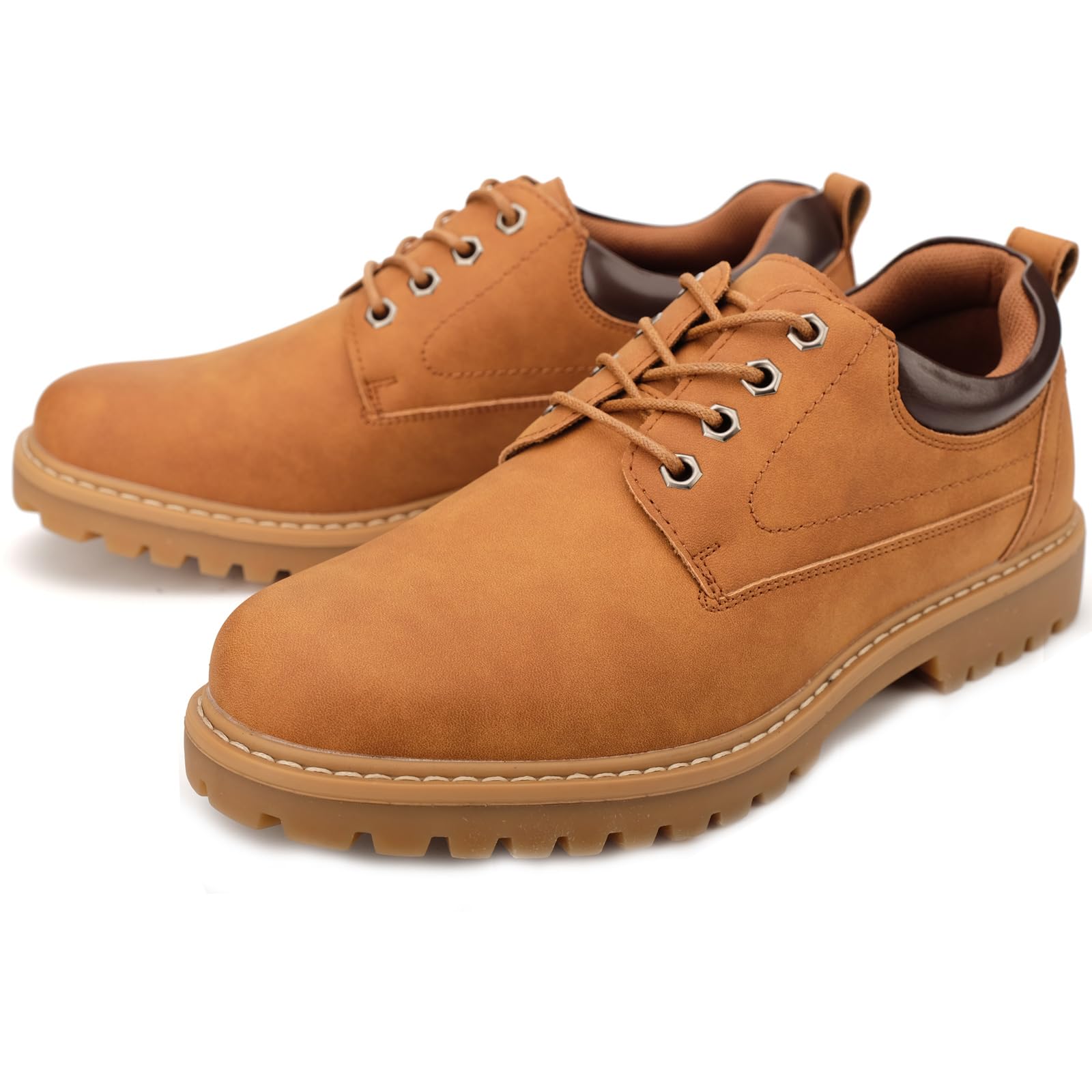 

KIXSTAR Casual Work Short Yellow Mountain Outdoor Fashion Platform Suitable for Size Men s Shoes, Low-Cut Boots, Boots, Boots, Shoes, Shoes, Lace-Up,