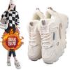 Fleece Dad Shoes Large Size Winter New Thickened Warm Maternity Cotton Shoes Casual Soft-soled Sports Shoes