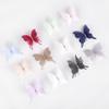 20pcs Mix Gauze 3D Double Layer Lace Butterfly Applique Simulation Mesh DIY Shooting For Nail Hair Clip Wedding Decoration