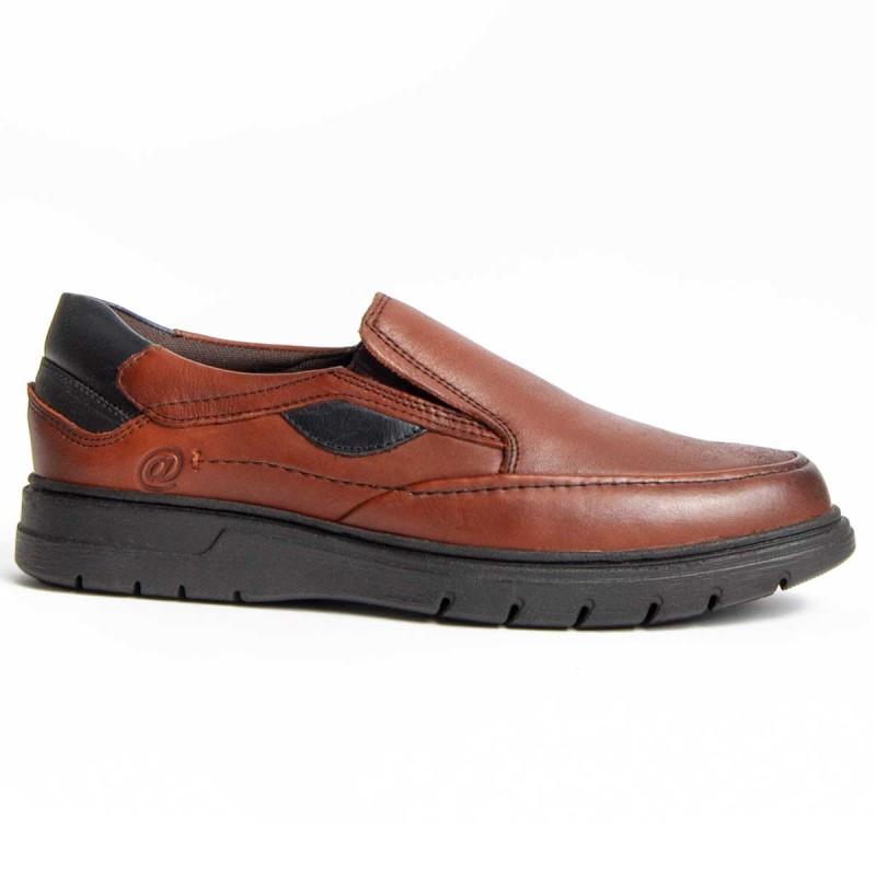 Mocasín De Piel Para Hombre.  Purapiel  Confore2  98978