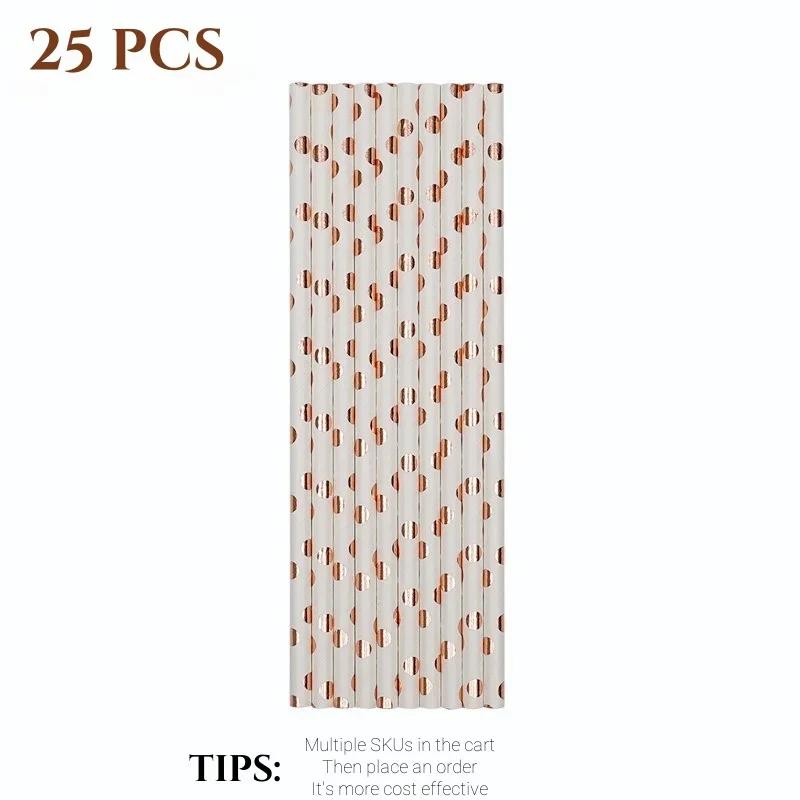 Różowo-złoty Jednorazowy Obrus Talerze na Wesela Obrus Nóż Widelec Łyżka Papierowy Kubek Zestaw Naczyń Piknikowych na Zewnątrz