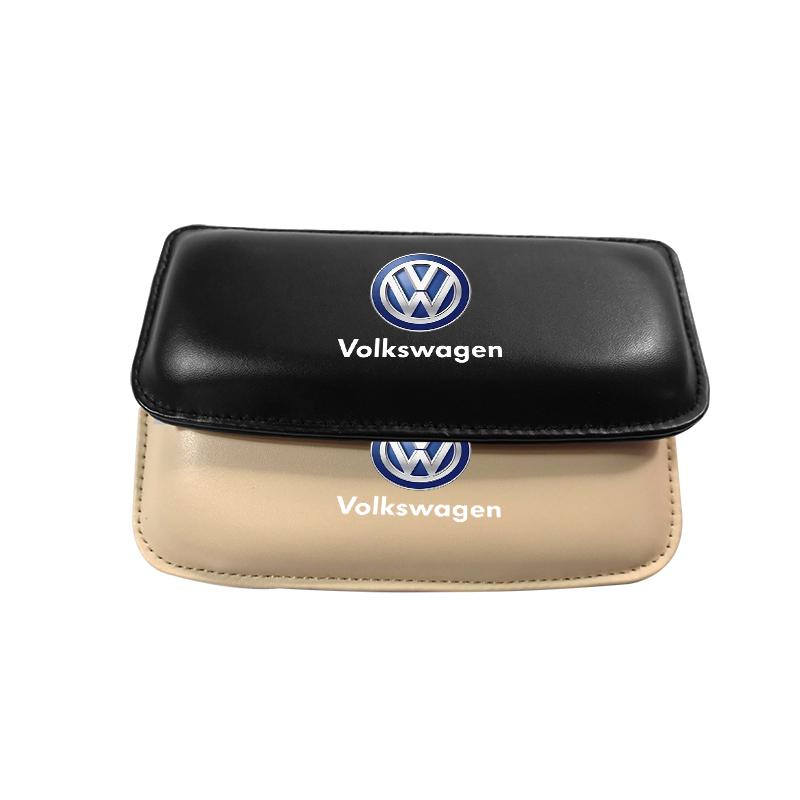 1 Stück Auto Kniepolster Innenkissen Komfortables Kissen Memory Kopfstütze Für Volkswagen Golf-7 4 5 6 CC T-ROC Sharan Passat B5 6 7 Polo Tiguan