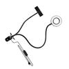 Selfie Flash Ring Light & Mobile Phone Holder Camera Long Arm USB Clip On