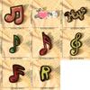 Sequin Embroidery, Musical Notes, Letter Patches, Clothing Accessories, Hats, Bags, Accessories, Embroidered Fabric Patches
