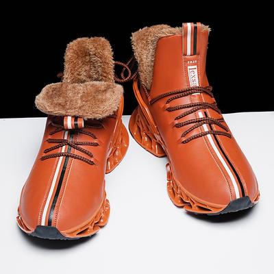 Ανδρικές μπότες 2024 Νέες χειμερινές παντόφλες Ζεστά ανδρικά παπούτσια Αδιάβροχα, αντιολισθητικά, βελούδινα πάνινα παπούτσια Ανδρικά παπούτσια τένις Μπότες ανδρικά αθλητικά παπούτσια χειμώνα