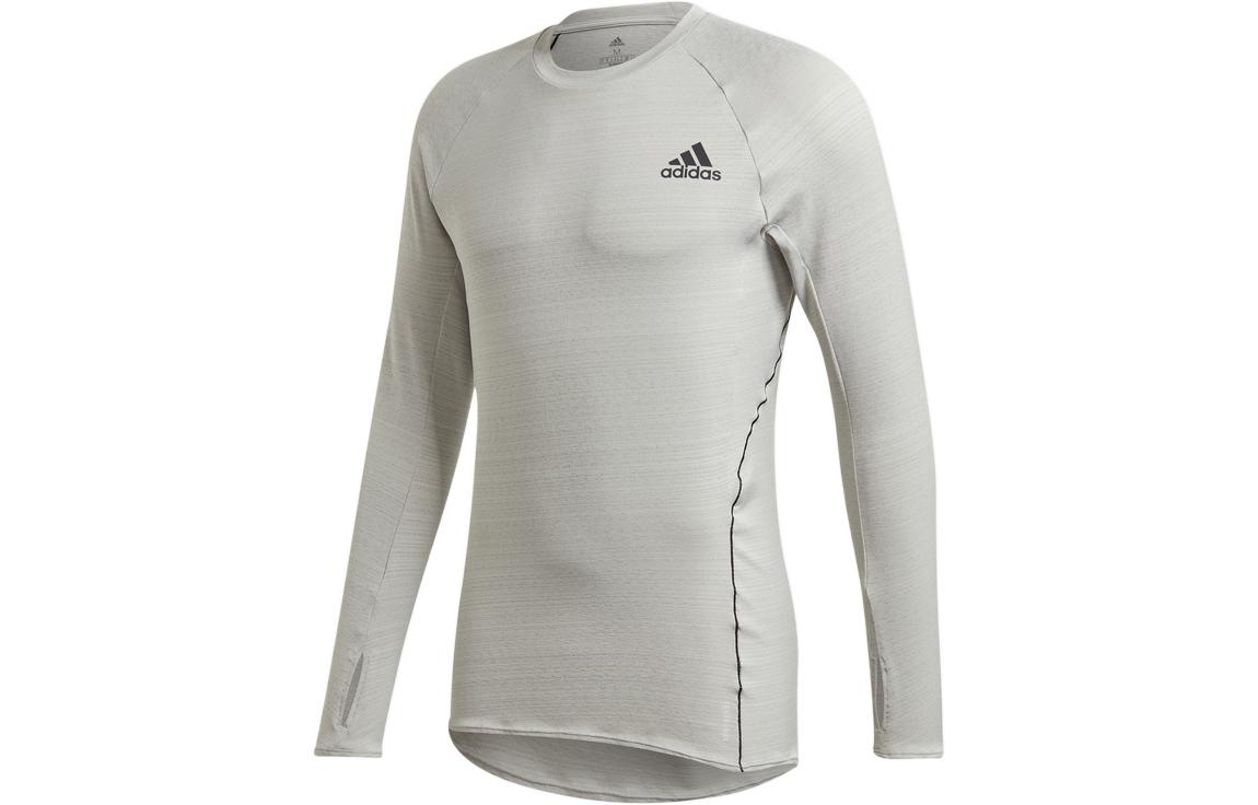 Adidas Running T Shirt Men s Light Gray GC6732 L