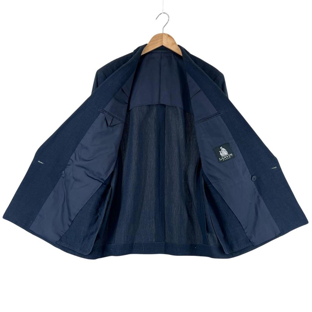 Lanvin Setup semplice Uomo blu navy usato