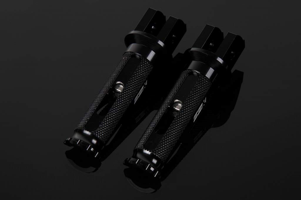 SSK machined aluminum tandem step racing type for passenger mounting part color: black step bar color: black