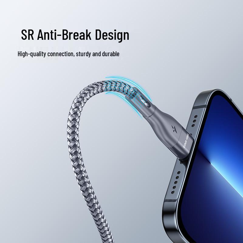 Nylon Braided USB to Lightning Charging Cable for iPhone