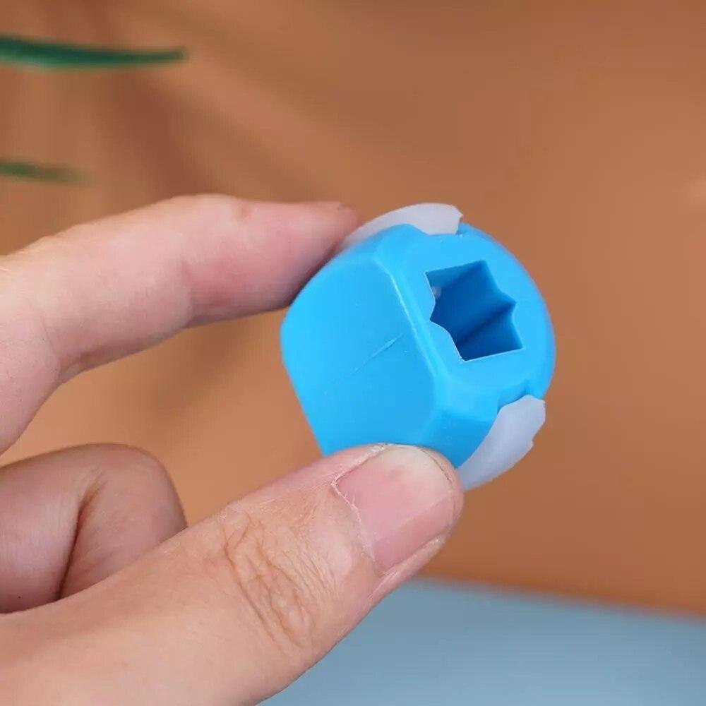 1 Pcs Food-grade Silica Exercise Ball Facial Muscle Training Fitness Ball Neck Face Toning Muscle Trainin