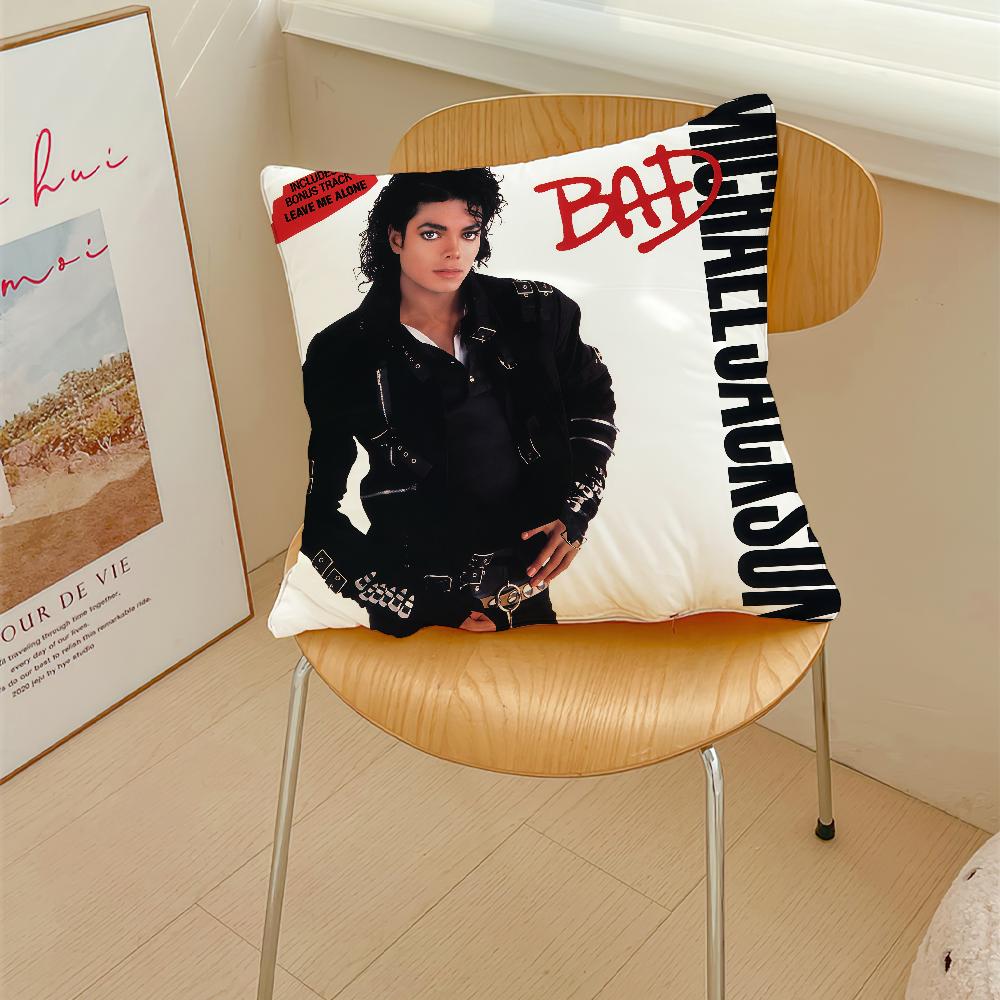 M-michael J-ackson Singer cushion cover Pillow Cover Decoration Room Home Sofa living Office Car Nordic Simplicity