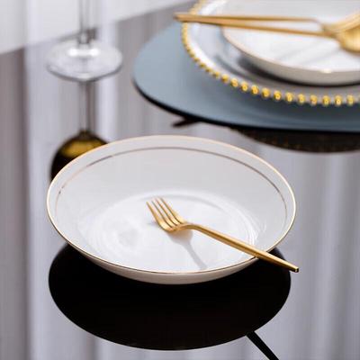 Kaixin 8palcová keramická hluboká sada talířů (10-balení)