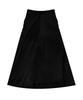 Teulimingbeodeu Shirring Layered Long Skirt [ Black ]