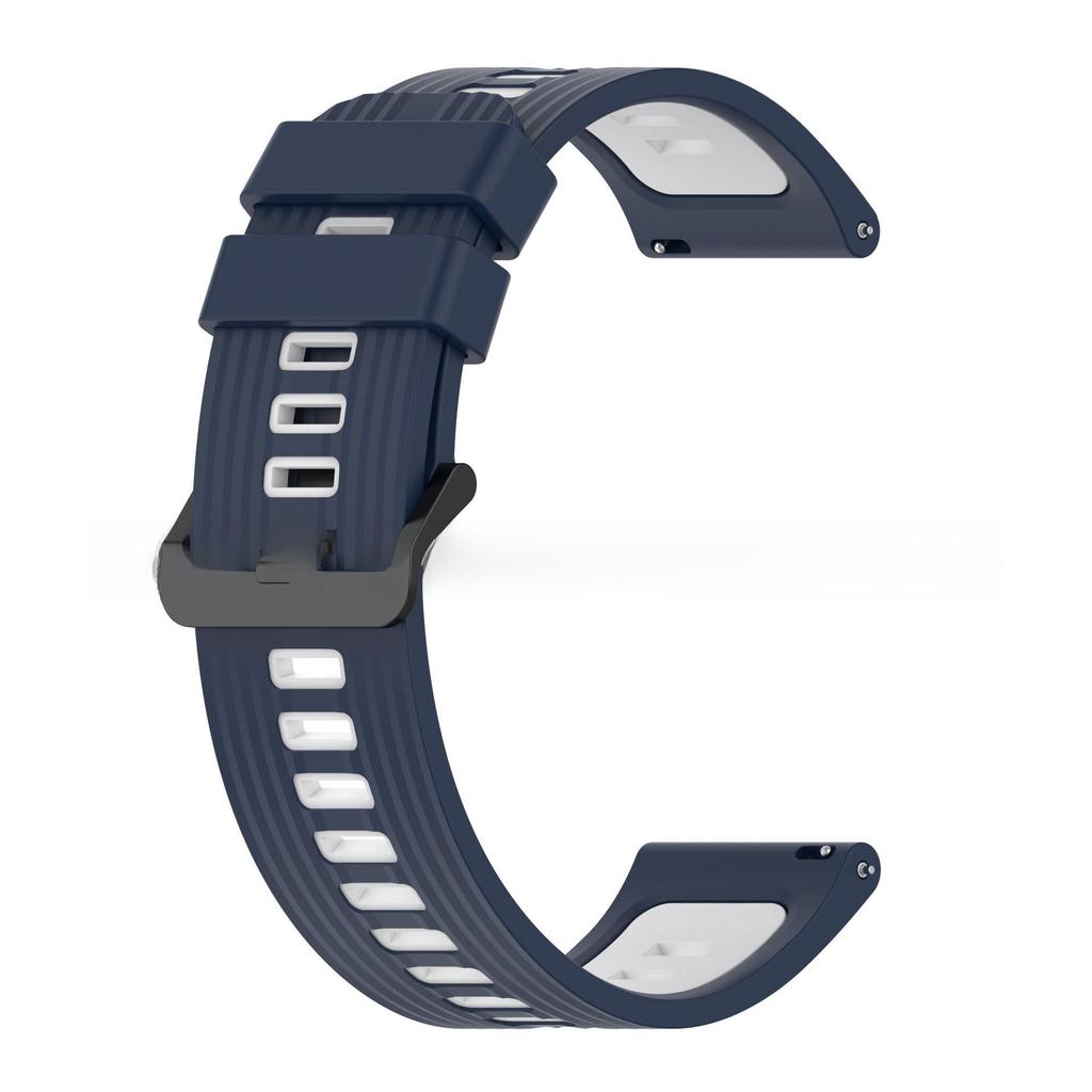 Compatible Huawei Watch GT Runner 22mm Silicone Strap - Two-Tone Replacement for GT3