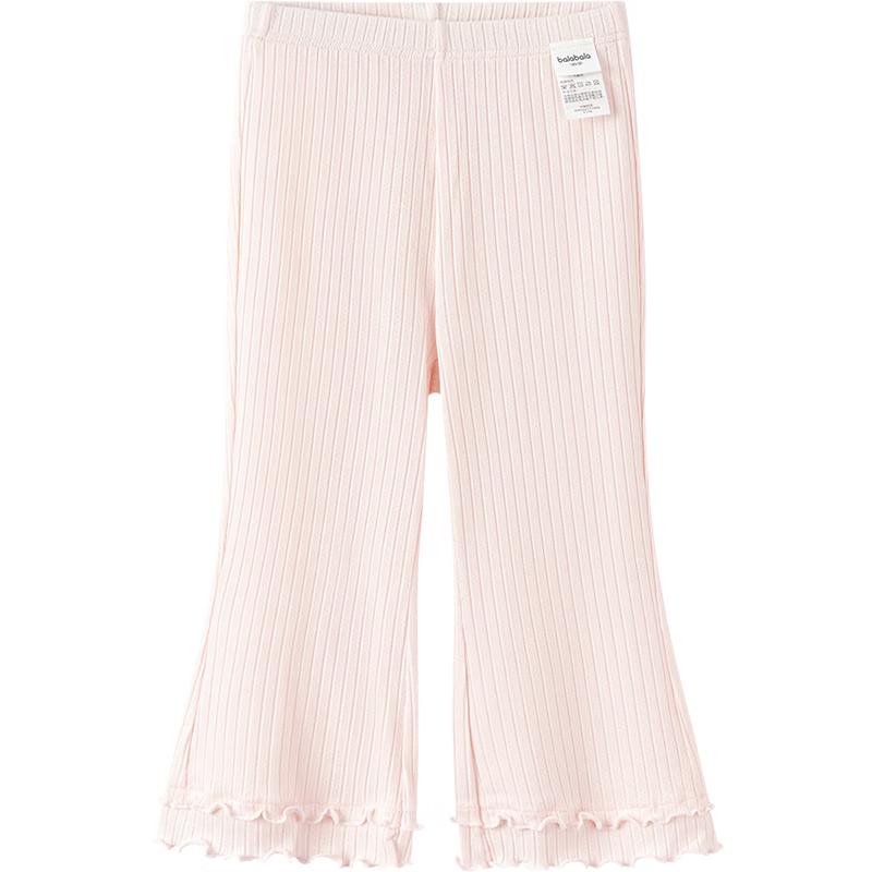 

Balabala Girls Summer Ruffled Loungewear Pants 130
