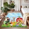 Anti‑Slip Crystal Velvet Floor Rug, La Granja De Zenón Design Carpet for Indoor Living Bedroom Home Decoration