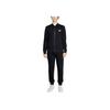 Emporio Armani FW24 Logo Letter Print Zip Casual Sports Suit Unisex suit Black 112115-4F571-00020