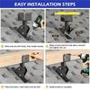 For Wood For Wood Cover Gazebo Heavy Duty Pergola Roof Riser Brackets Adjustable Angle Patio Roof Riser Bracket
