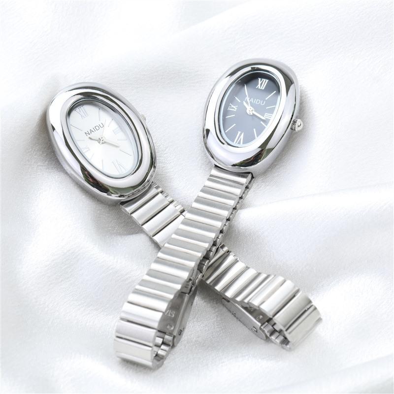 New Elegant Women's Quartz Oval Watch - Luxury Design for Students and Ladies