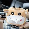 Tissue Box Car Plush Pig Shark Dinosaur Giraffe Design Tissue Box Lovely Funny Tissue Box Car Accessories Autos Accesorios
