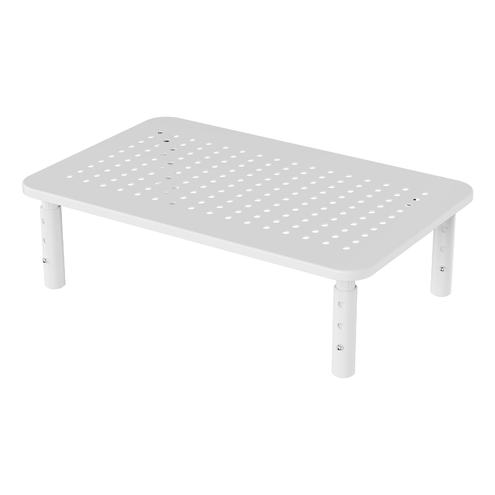 

homii Монитор 37см x Регулируемый Компьютер Компьютерный Монитор Настольная Канцелярия Без Инструментов Сталь 20кг Вес Услуга Включена Подставка, 23.5см, Настольный, белый