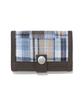 The Coldest Moment Tcm Check Button Card Wallet (Brown)