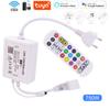 Tuya WiFi RGB Controller 220V 110V 750W 1500W Remote App Music Control for 10mm PCB Width RGB LED Strip Neon Tape