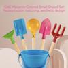 Children's Beach Sand Toys Set, Metal Bucket & Shovel Kit, for Sandbox, Seaside and Gardening, Unisex