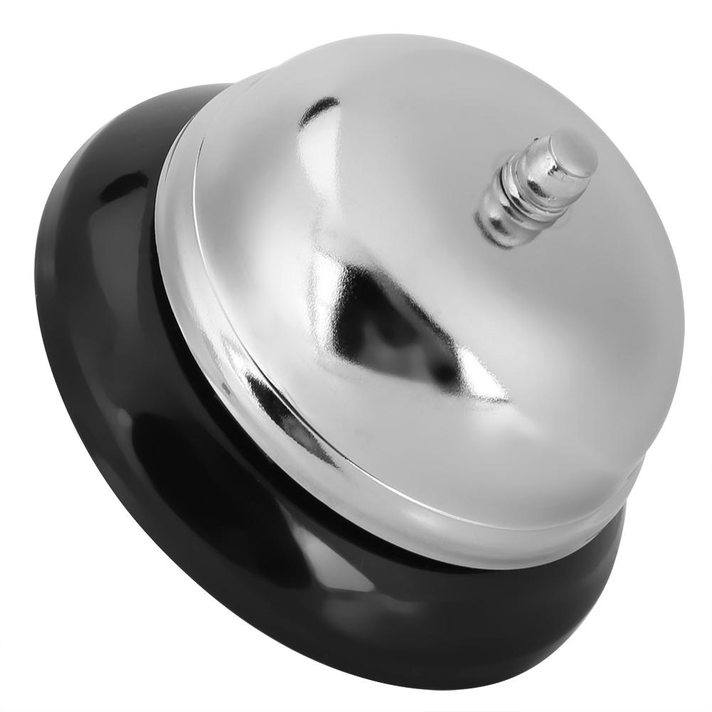 3Pcs Stainless Steel Desktop Service Call Ring Bell for Hotel Restaurant Reception AccessoryS Size