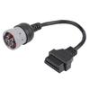 Truck Diagnose Interface Female 16 Pin OBD2 6 Pin Adapter Cable for Automotive Diagnostic Tool