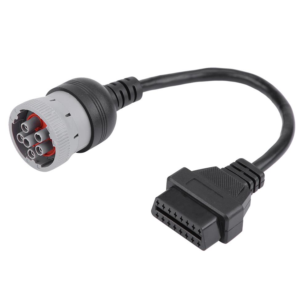 

Діагностичний інтерфейс для вантажівок, роз єм Female 16 Pin OBD2, 6 Pin, адаптерний кабель для автомобільного діагностичного інструменту