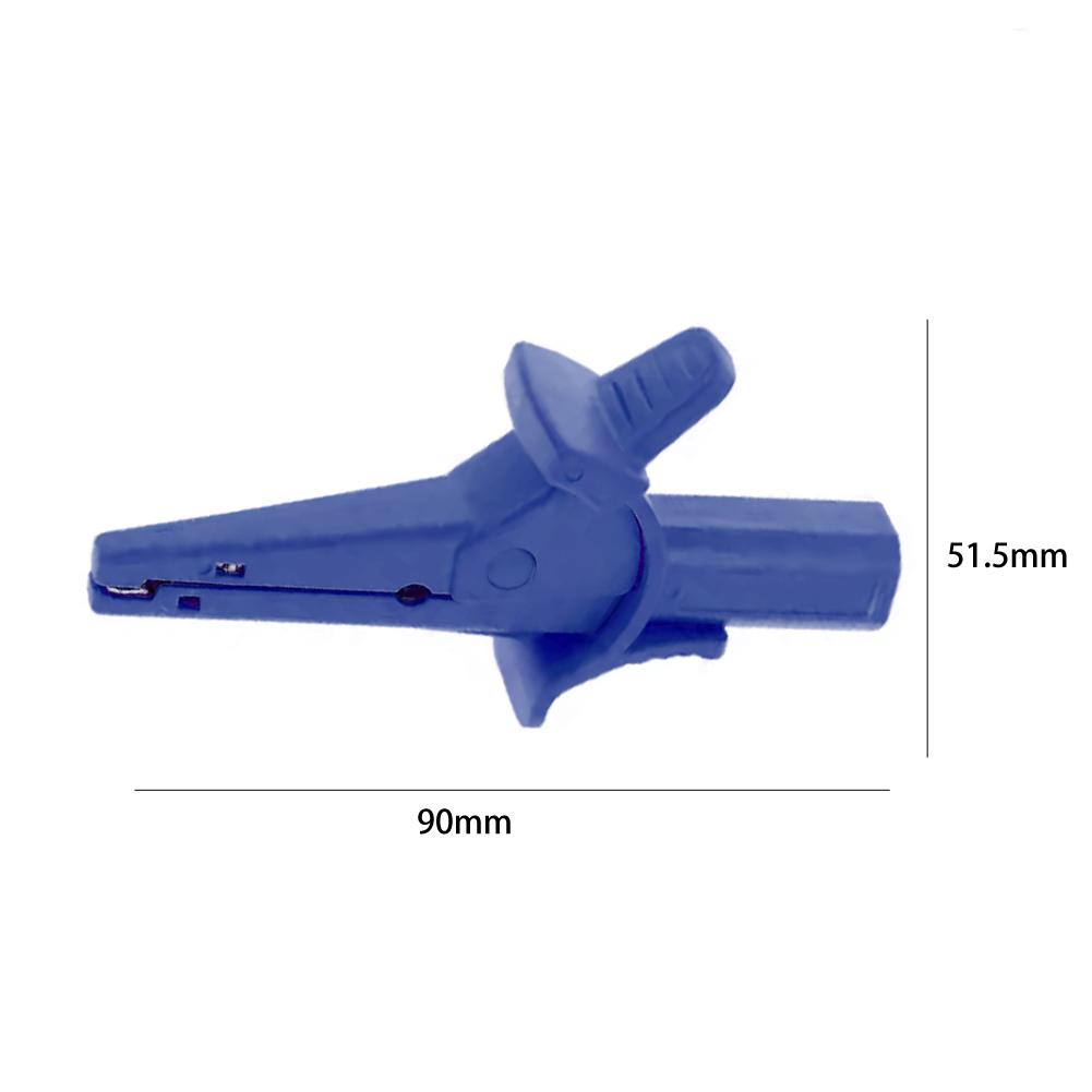 Multimeter Clip Insulation Test Clip For DIY Projects Multimeter Test Clip Accessories Strong Spring Mechanism