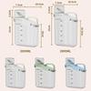 Food Storage Jar Airtight Moisture Proof Container for Dry Foods Transparent Sealed Canister for Grains Pet Food Snacks Kitchen Organizer